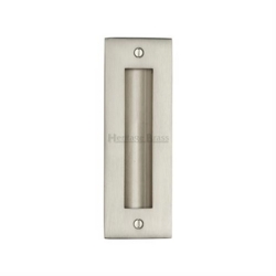 FLUSH PULL HANDLE 150mm SATIN NICKEL C1820-6-SN